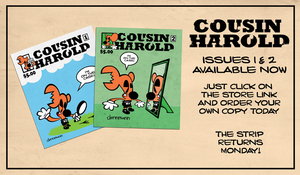 Cousin Harold on Sale NOW